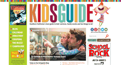 Desktop Screenshot of kidsguidemagazine.com